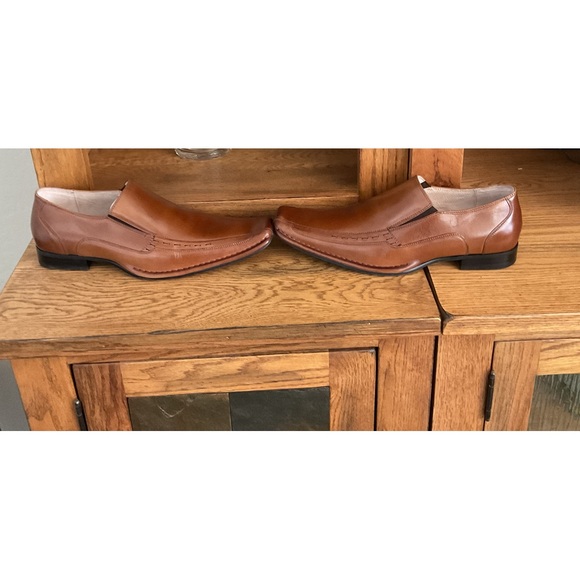 Stacy Adam’s new in box Men’s Dress Shoes 11 1/2M cognac - Picture 5 of 7